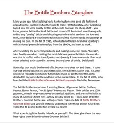 Peanut Brittle, 5 Ounce