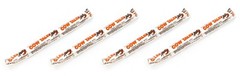 4x Cow Tales Caramel Flavored Chewy Caramel With A Cream Center 28g American