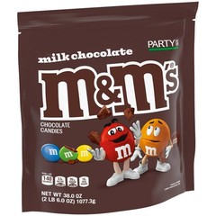 M&M’s Party Size Milk Chocolate Candy – 38oz