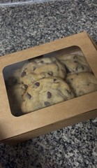 12 Delicious Homemade Triple Chocolate Chip cookies Made From Scratch $20 Box