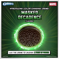 MARVEL OREO Stuf of Doom Chocolate Sandwich Cookies, Special Edition, 10.68 oz