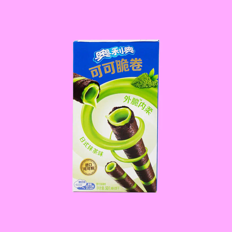 Oreo Wafer Rolls Japanese Matcha 50g (China) Exotic Snacks