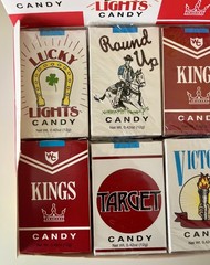 World King Size Candy Cigarettes 2 Boxes 48 Packs Total Bulk Sticks Candies