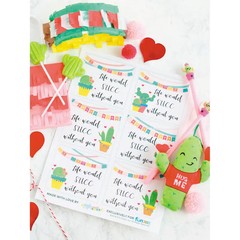 Cactus Lollipops – Candy – Party Favors – 12 Pieces