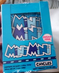 GERRIT box/”case” MINI MINI CHICLES “Chiclets” MINT GUM candy – 20 Bags TOTAL