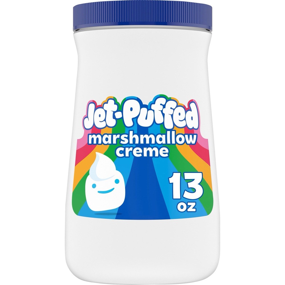 :.Jet-Puffed Marshmallow Creme 🍨 13 Oz Jar.: