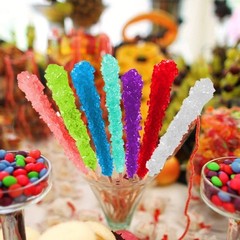 Extra Large Rock Candy Sticks – Candy Buffet – 36 Espeez Assorted Sticks – For