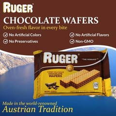 Indulge in Wafers Austrian Chocolate Wafer 2.25oz – Pack of 2 for Any Occasion