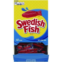 Swedish Fish Grab-and-Go Candy Snacks In Box, 240 Pieces/Box, 2 Boxes/CT