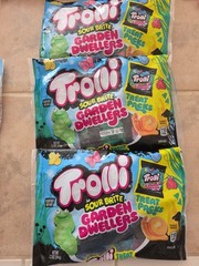 36 Trolli Sour Brite Garden Dwellers Sealed Treat Packs Total 21.6 Oz. BB: 10/26