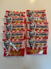 10 x KFC 4oz Colonels Favorite Jelly Beans Fried Chicken Sweet Corn Gravy ex3/27