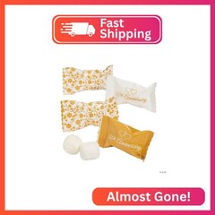 50th Anniversary Gold Buttermints – 108 Individually wrapped Mints – Party Candy