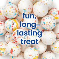 Jawbreakers Bulk in Fun Psychedelic Colors | 1-Inch Giant Jawbreakers Candy Made