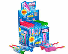 Chupa Chups Melody Pops Strawberry Lollipop Whistle 5 Pack Bulk Candy Sweets New