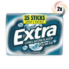 2x Packs Wrigley’s Extra Polar Ice Chewing Gum | 35 Stick Packs | Fast Shipping!