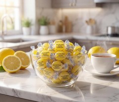 Sugar Free Lemon Drops Candy – 1 lb Bulk Bag of Individually Wrapped Sweet an…