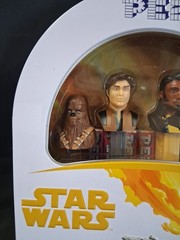 PEZ Disney Star Wars Han Solo Lando Gift Tin with 4 Candy Dispensers Collectable