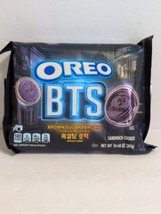 BTS Oreo Limited Edition Brown Sugar Pancake Sandwich Cookies 10.68 oz
