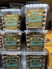 2 Pack Trader Joe’s Soft Bite Biscotti Mini Chocolate Hazelnut 8 oz Each Pack