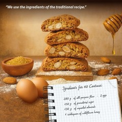 Italian Almond Biscotti | Made in Tuscany, Italy | Belli Traditional Semi Sof…