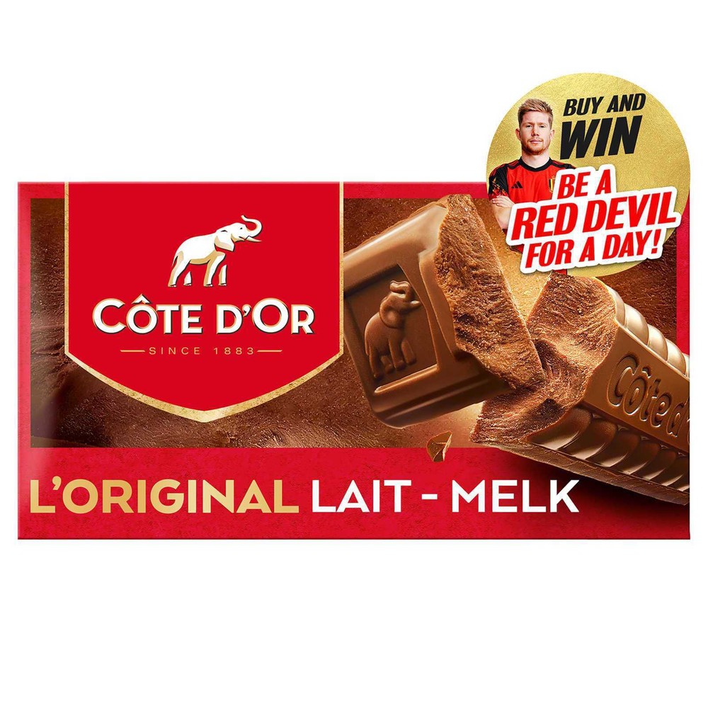 Côte d’Or Belgian Chocolate| L’Original Milk Chocolate Tablet | 14,1 Oz /400G