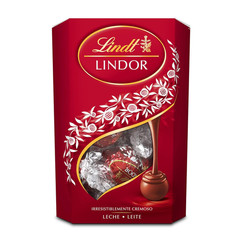 Lindt LINDOR Milk Chocolate Candy Truffles, Milk Chocolate with Smooth, Melting