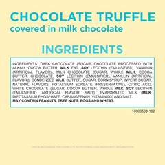 RUSSELL STOVER Easter Chocolate Truffle Milk Chocolate Egg, 1.3 oz @ PACK OF 18