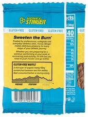 Honey Stinger Gluten-Free Cookies & Cream Waffle Snack 1.06 Oz 12 Pack