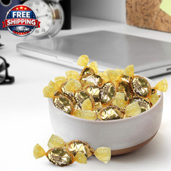 Classic Hard Caramel Candy Individually Wrapped – Approx. 80 Pieces – Smooth, Sw