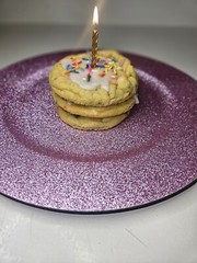 Handmade Birthday Cake Cookies, Giant Cookies, Soft Baked Cookies