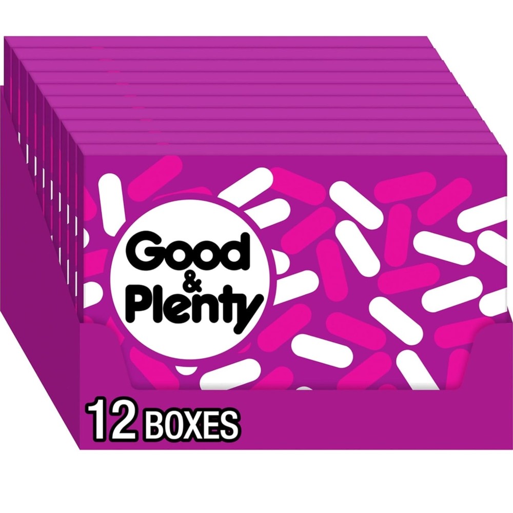 Licorice Fat Free, Candy Boxes, 6 oz 12 Count