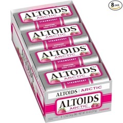 ALTOIDS Arctic Strawberry Breath Mints, 1.2-Ounce Tin – 8 PK