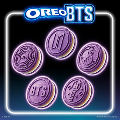 OREO BTS Sandwich Cookies, Limited Edition, 10.68 oz-free SHIPPING