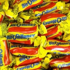 Bit-O-Honey Chewy Candy – BULK CANDY- 100 PIECES- An Old Fashioned Classic!