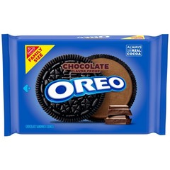 (3 pack) OREO Chocolate Creme Chocolate Sandwich Cookies, Family Size, 18.71 oz