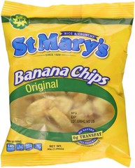 St Mary’s Banana Chips 1.06 Ounce Pack of 24