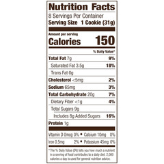 Charleston Birthday Cake Cookies, 8 Soft Baked Cookies, 8.6 oz. Bag