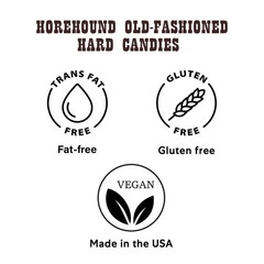 Claeys Horehound Hard Candy, 6 oz, Pack of 3