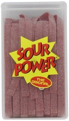 Sour Power Belts, Watermelon (150-Count Belts), 42.3-Ounce Tub, 150 Count…