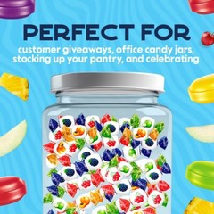 Colombina Delicate Fruit Drop 4 Assorted Flavors Bulk Delicious Candy (2.2 LB)