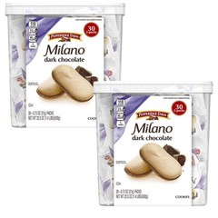 Dark Chocolate Milano Cookies 60-Count Pack