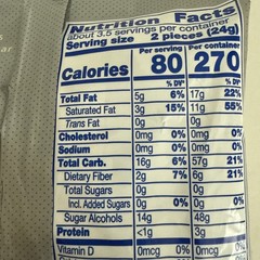 YORK Zero Sugar Chocolate Peppermint Patties, Candy Bags, 3 oz