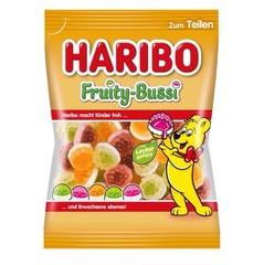 5x bags Haribo Fruity Bussi gummy candy