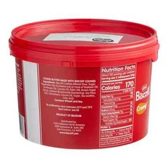 Lotus Biscoff Creamy Cookie Butter Spread Pail 6.6 lb.