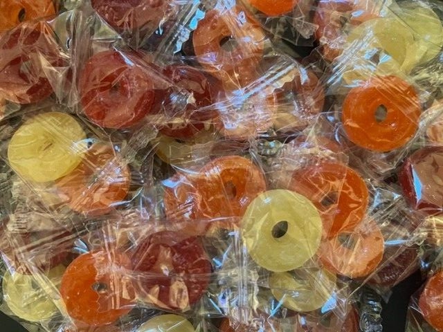 LIFE SAVERS Assorted Hard Candy PINEAPPLE/ORANGE/CHERRY- 50 PIECES