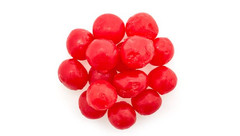 Sour Cherry Candies, 2.2 Lb (35.2 Oz), Cherry-Flavored Balls, Sweet & Tart, Chew