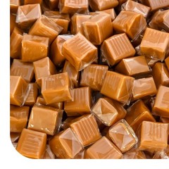 Sea Salt Caramel Candy Individually Wrapped – 2 Lb Pack