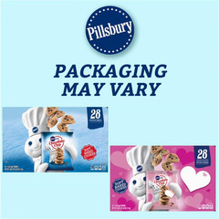 Pillsbury Soft Baked Mini Chocolate Chip Cookies 1.5 oz 28 pk Free Shipping