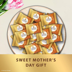 Premium Caramel Hazelnut Chocolate Squares, Individually Wrapped Chocolates, Gre