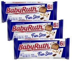 Chocolatey, Peanut, Caramel, Nougat, Full Size Individually Wrapped (Pack 0f 3)